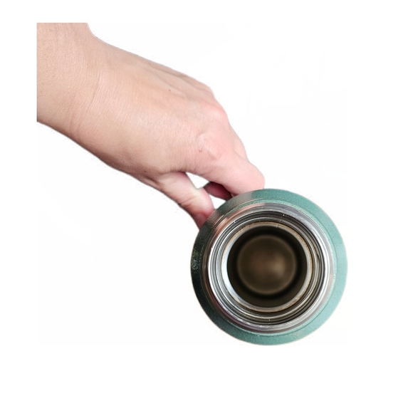 Vintage Stanley Green Insulated Thermos with Handle - Picture 7 of 8